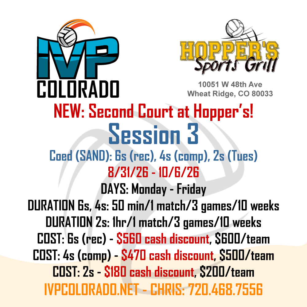 Hopper's Session 3 Leagues