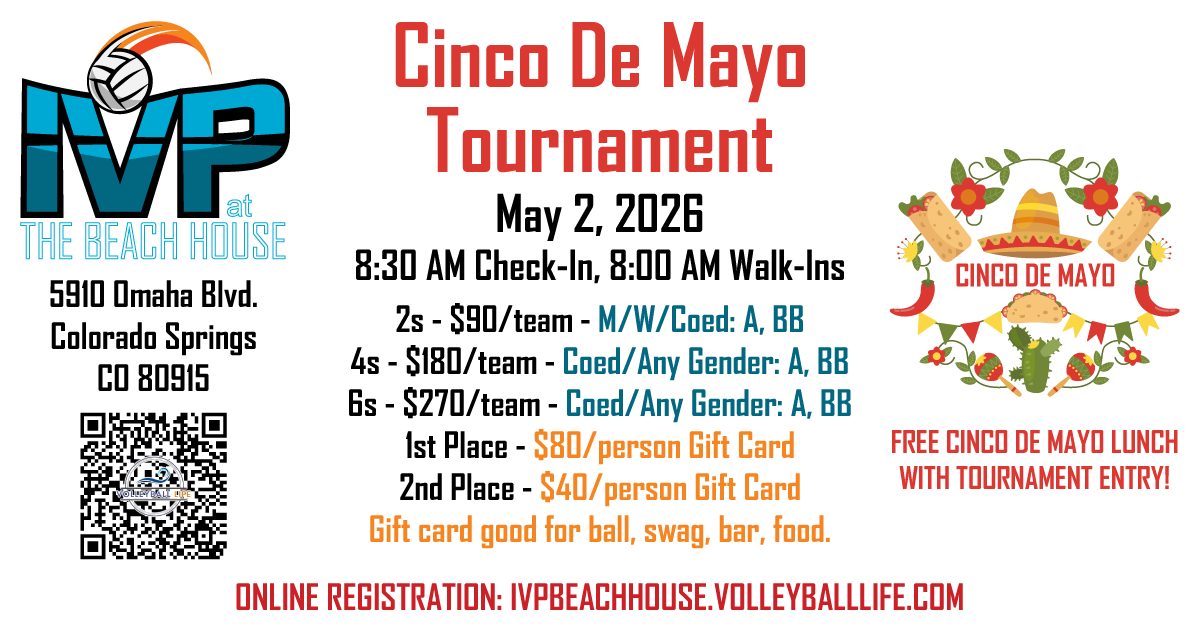 IVP at the Beach House Cinco de Mayo Tournament