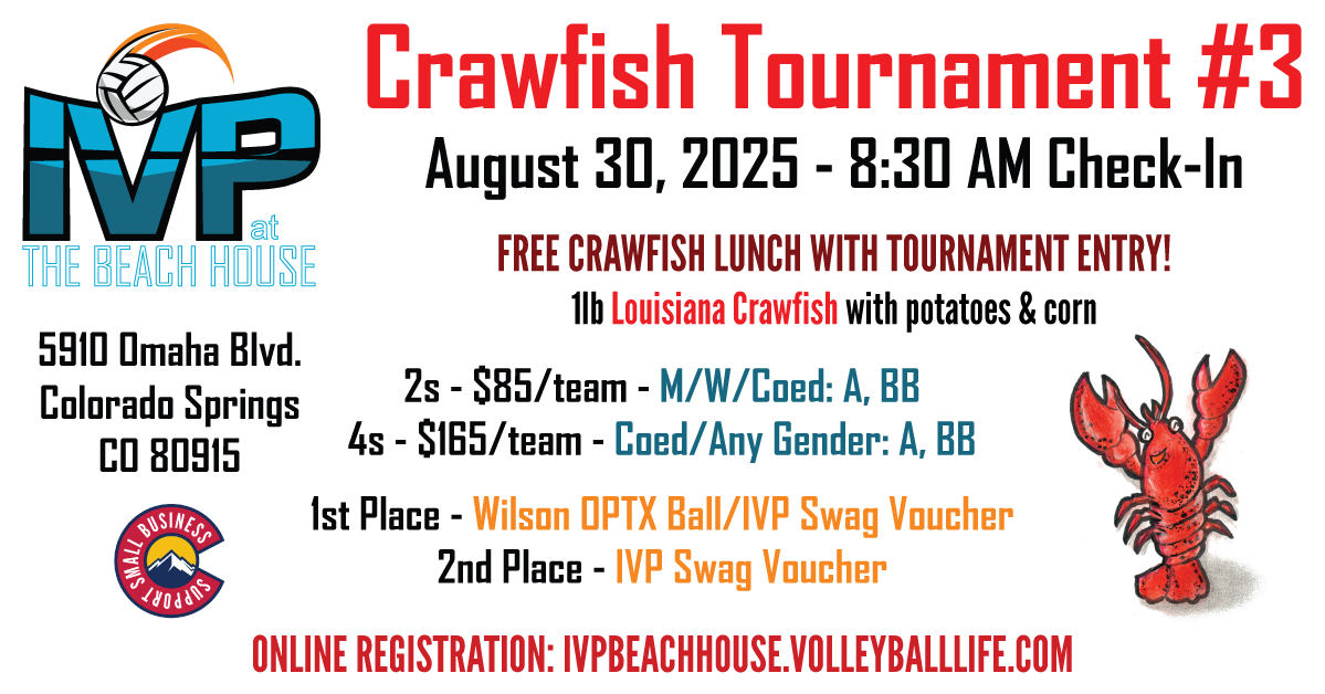 IVP at the Beach House Crawfish Tournament #3