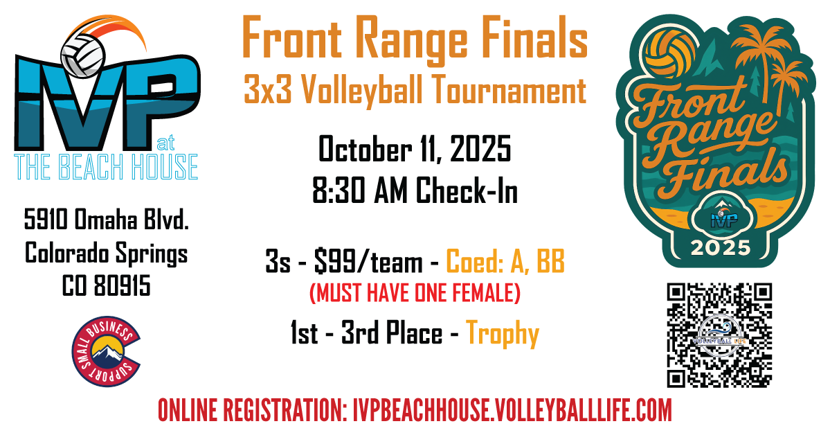 IVP at the Beach House Front Range Finals Tournament