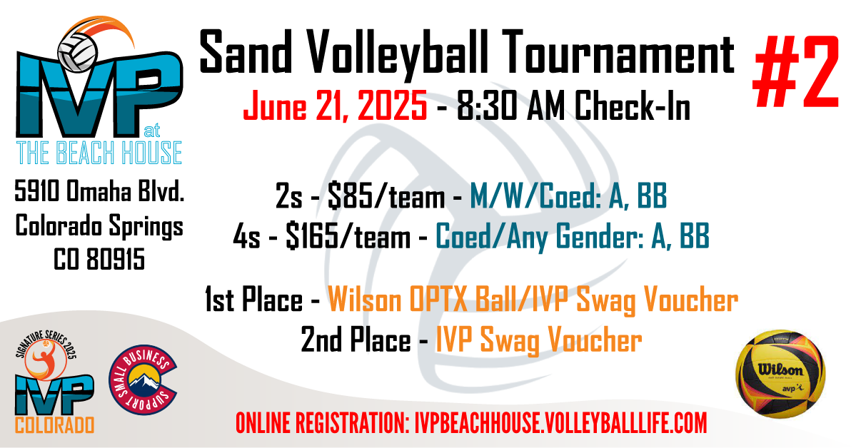 2025 IVP at the Beach House Tournament #2
